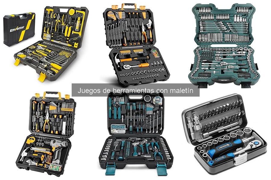 Problemas comunes al usar juegos de herramientas con maletín