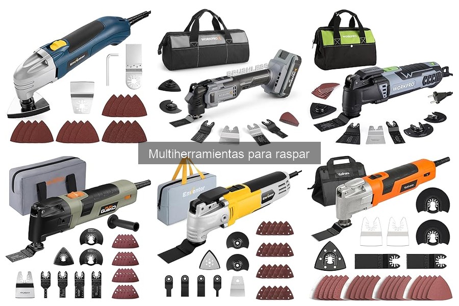 Problemas comunes al usar multiherramientas para raspar