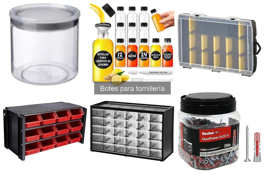 Problemas comunes con botes para tornillería y sus soluciones