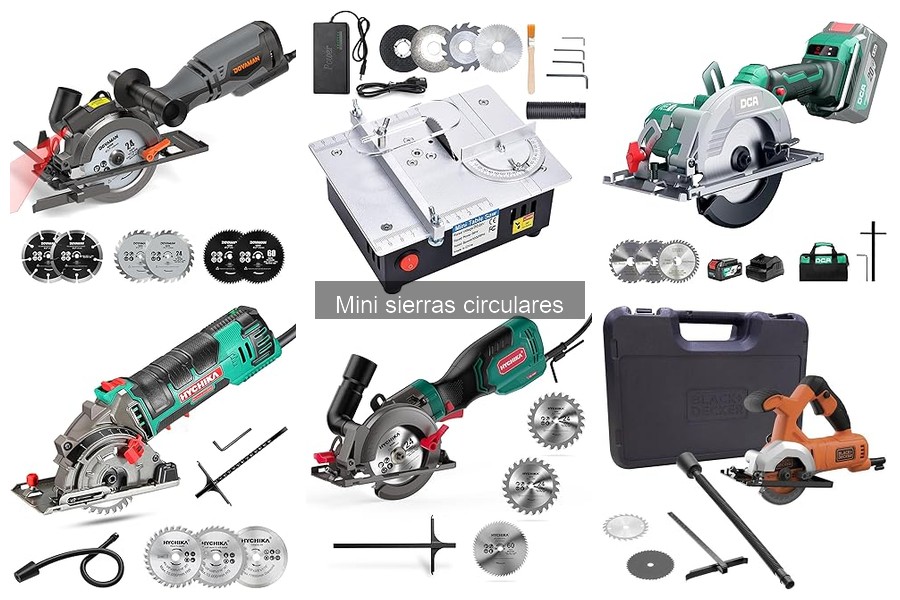 Problemas comunes con mini sierras circulares y soluciones