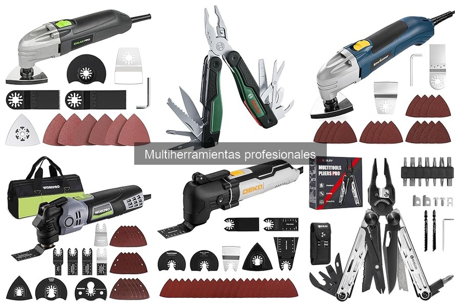 Problemas comunes con multiherramientas profesionales y soluciones