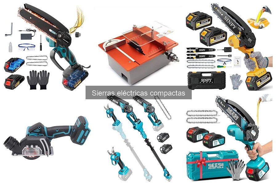 Problemas comunes con sierras eléctricas compactas y soluciones