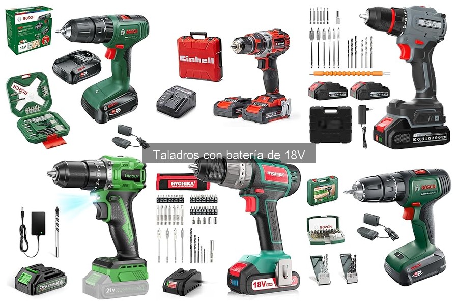 Problemas comunes con taladros de batería 18V y soluciones