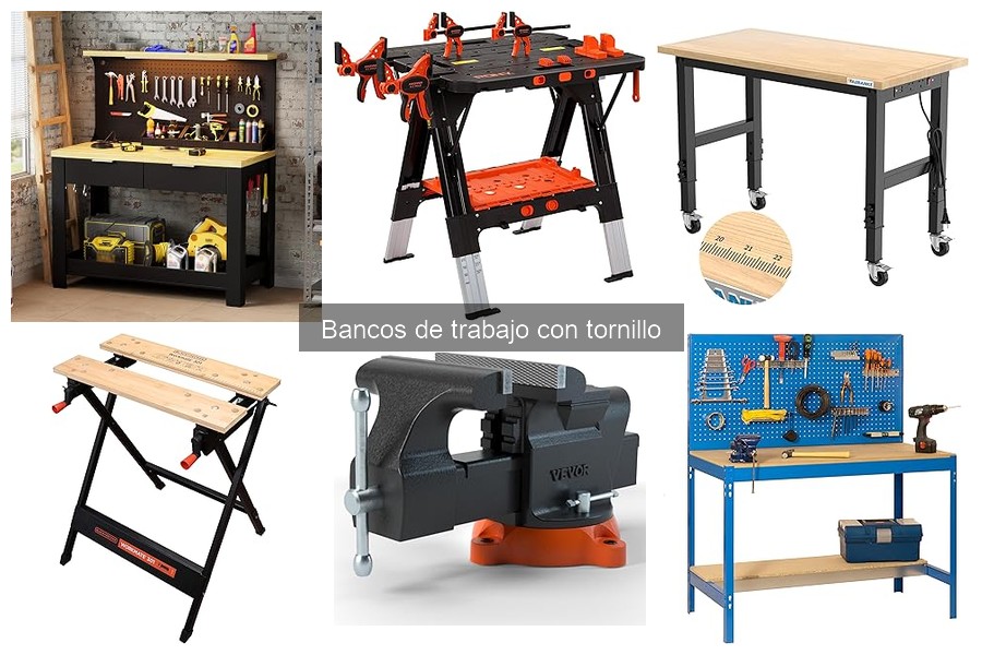Problemas comunes en bancos de trabajo con tornillo y soluciones