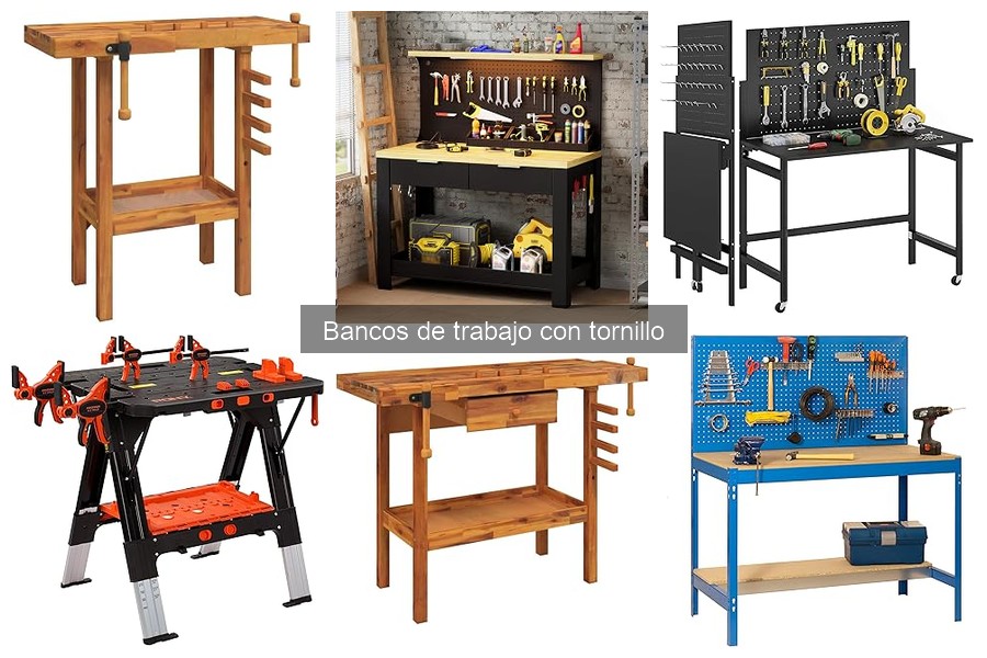 ¿Qué es un banco de trabajo con tornillo? Definición y usos