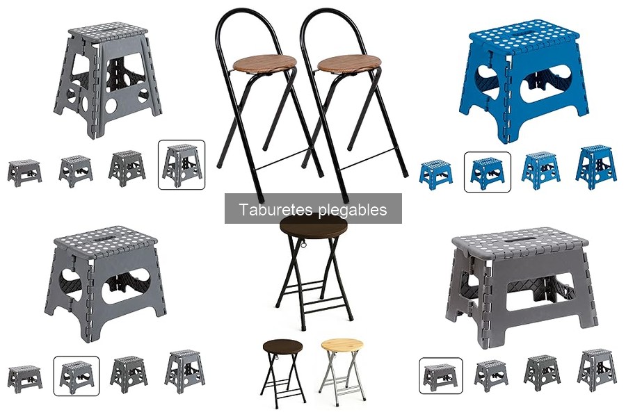 ¿Qué es un taburete plegable? Definición y características