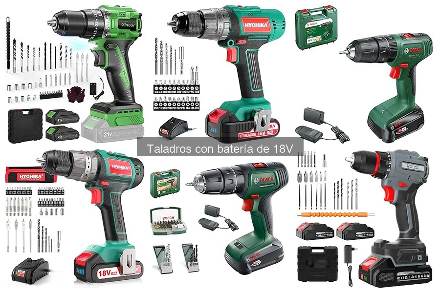 ¿Qué es un taladro con batería de 18V? Características y Usos