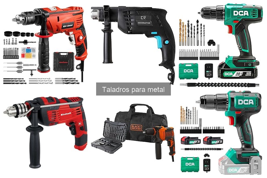 ¿Qué es un taladro para metal? Características y funciones