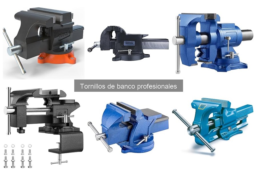 ¿Qué es un tornillo de banco profesional? Descubre sus usos
