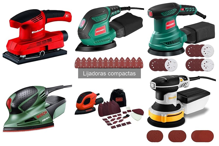 ¿Qué es una lijadora compacta? Características y Usos