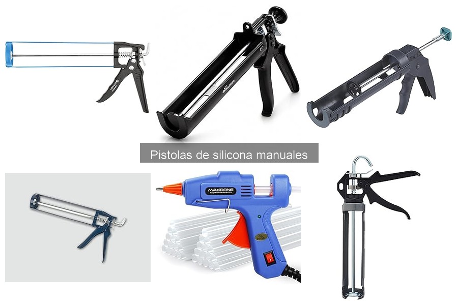 ¿Qué es una pistola de silicona manual y cómo funciona?