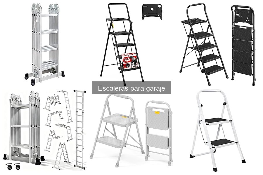 ¿Qué peso soporta una escalera de garaje? Guía básica