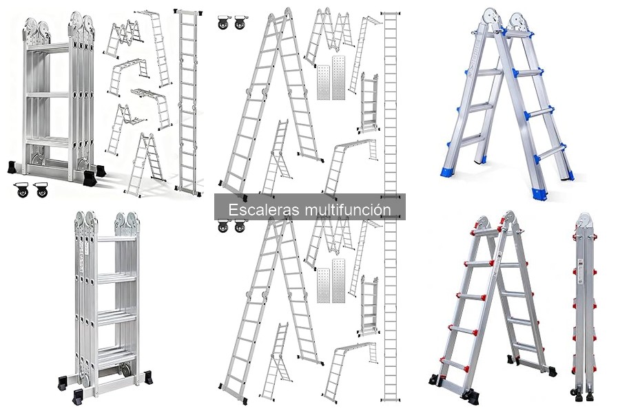 ¿Qué son las escaleras multifunción? Características y usos