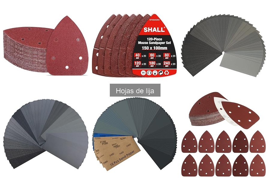 ¿Qué son las hojas de lija y sus usos en bricolaje?