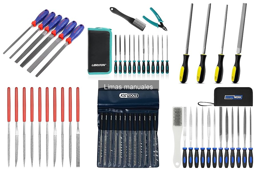 Qué son las limas manuales y su utilidad en bricolaje