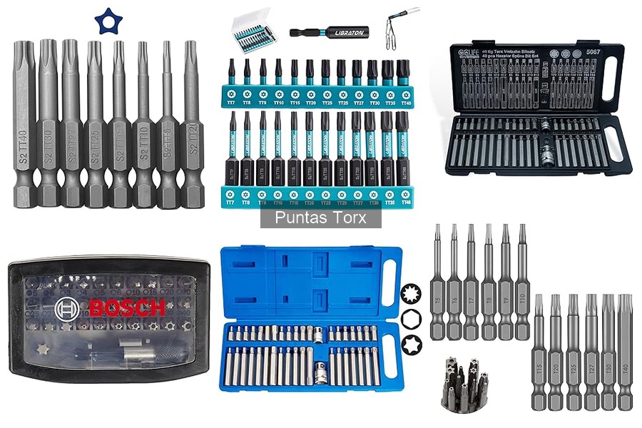 ¿Qué son las puntas Torx? Todo lo que necesitas saber