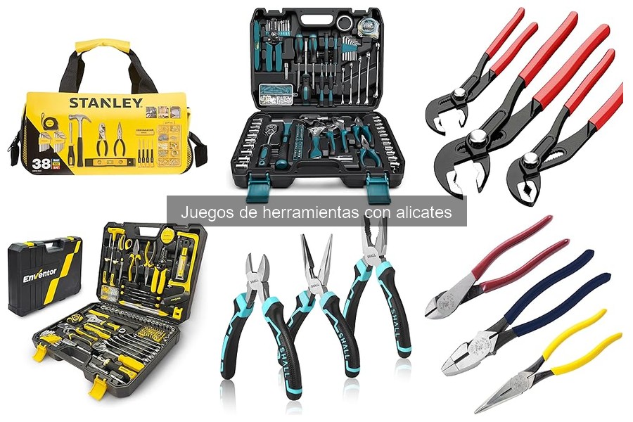 ¿Qué son los juegos de herramientas con alicates?