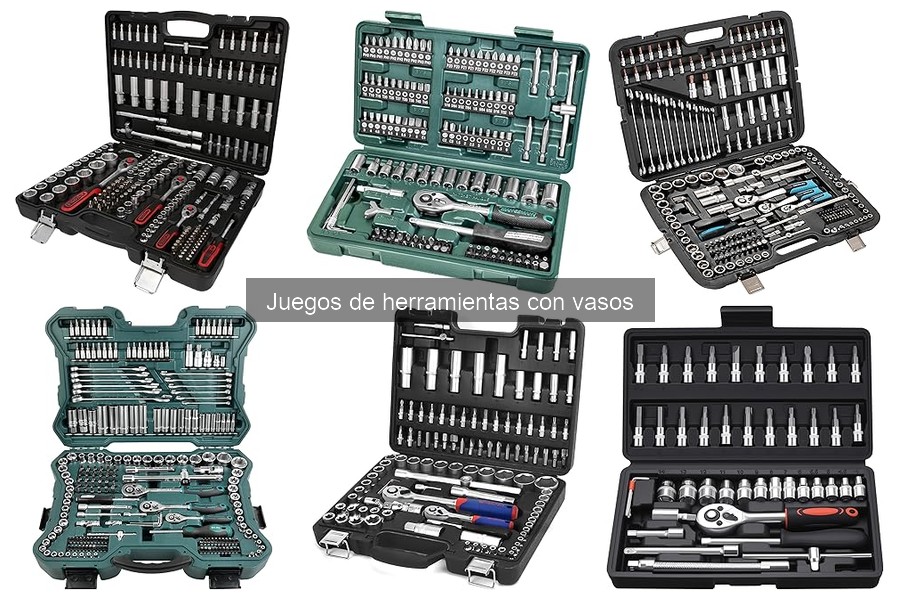 ¿Qué son los juegos de herramientas con vasos? Guía rápida