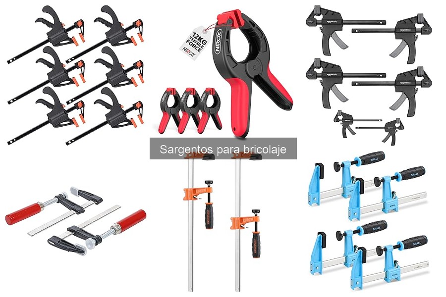 ¿Qué son los sargentos para bricolaje? Descubre sus funciones