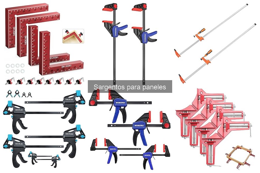 ¿Qué son los sargentos para paneles? Guía y usos