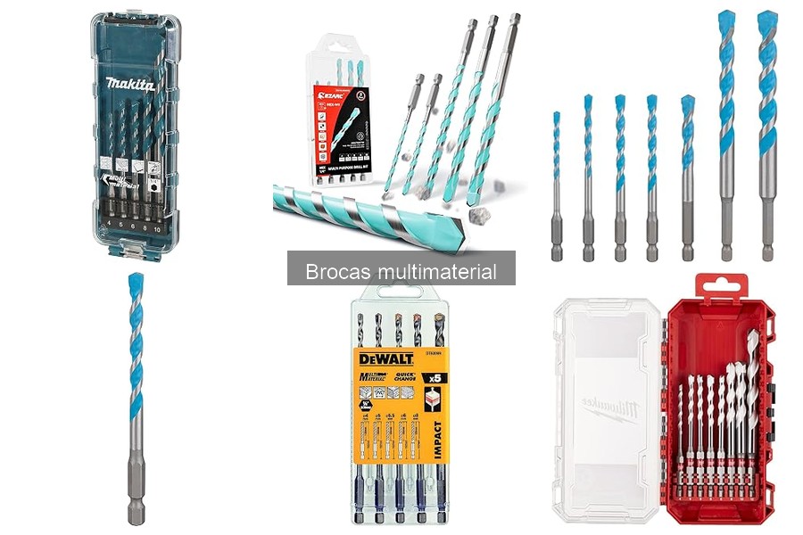 Rendimiento de brocas multimaterial en materiales difíciles