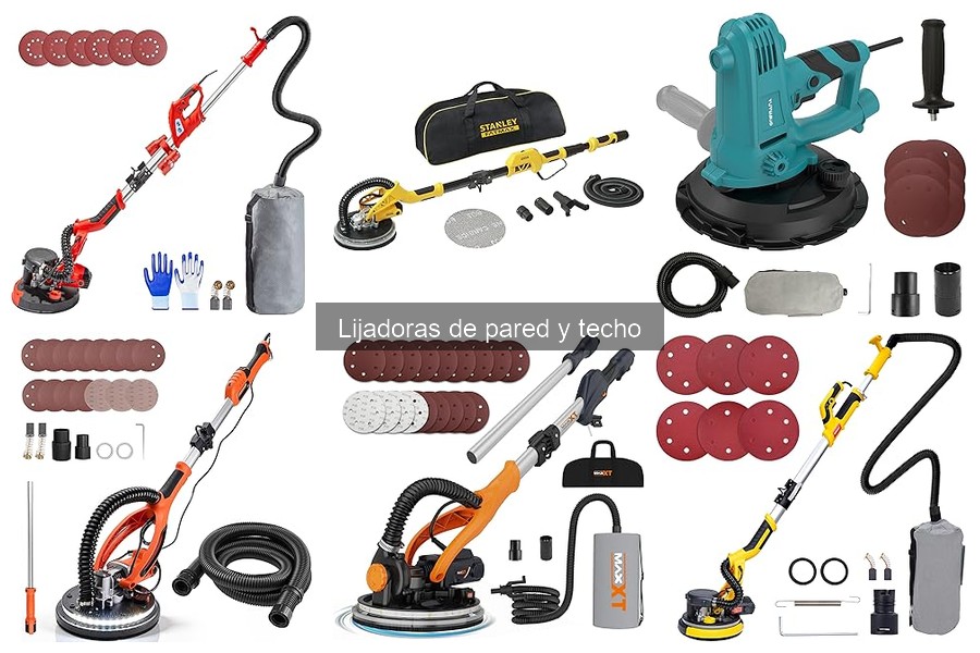 Reparaciones básicas en lijadoras de pared y techo