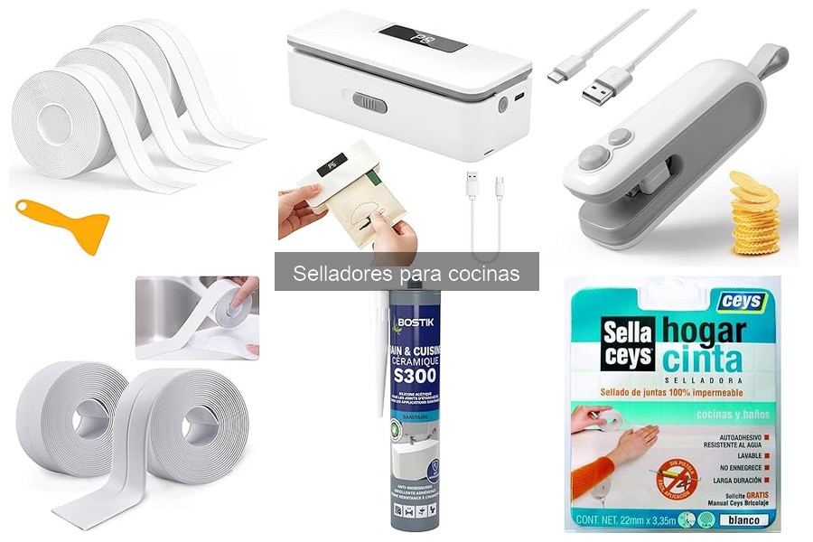 Selladores ideales para cocinas pequeñas: mejores opciones