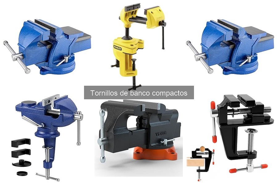 Soluciona Problemas Comunes con Tornillos de Banco Compactos