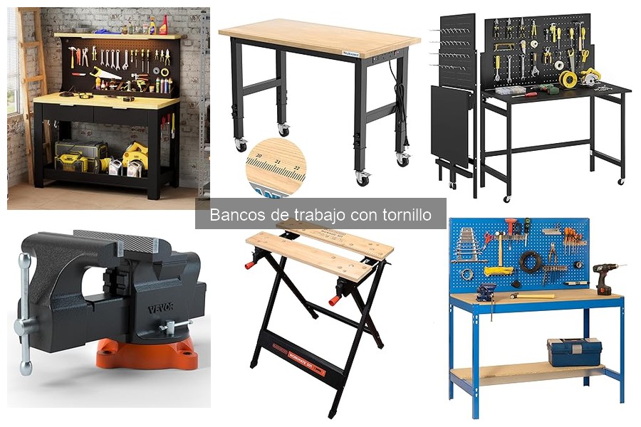 Tipos de Bancos de Trabajo con Tornillo: Guía Completa