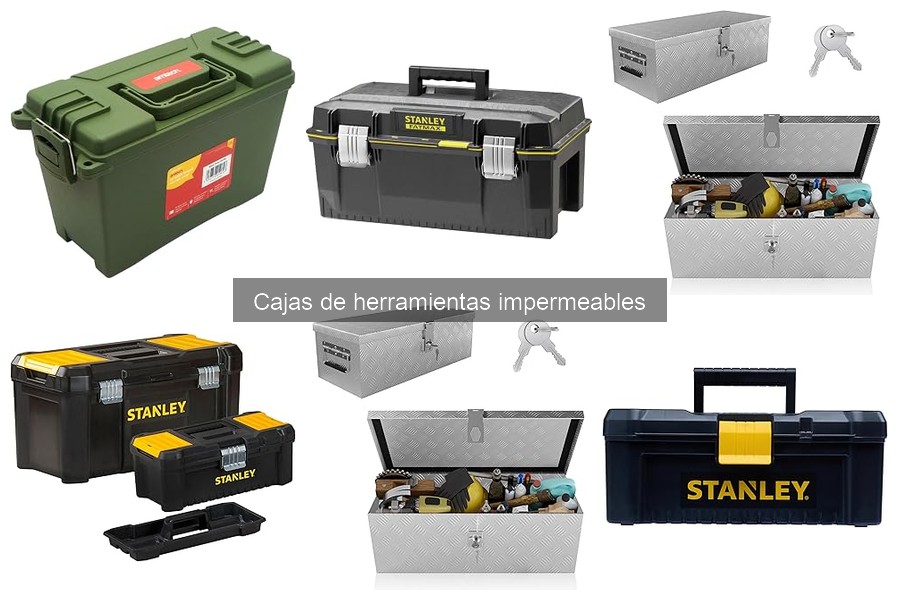 Tipos de cajas de herramientas impermeables para tus proyectos
