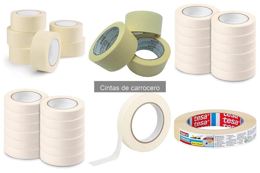 Tipos de cintas de carrocero: Guía completa para elegir