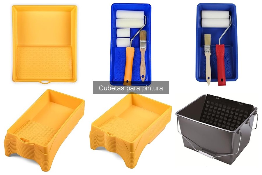 Tipos de cubetas para pintura: características y usos