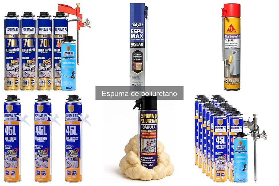 Tipos de Espuma de Poliuretano: Guía Completa de Usos y Propiedades