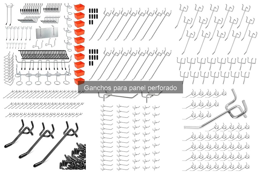 Tipos de Ganchos para Panel Perforado: Descubre el Mejor