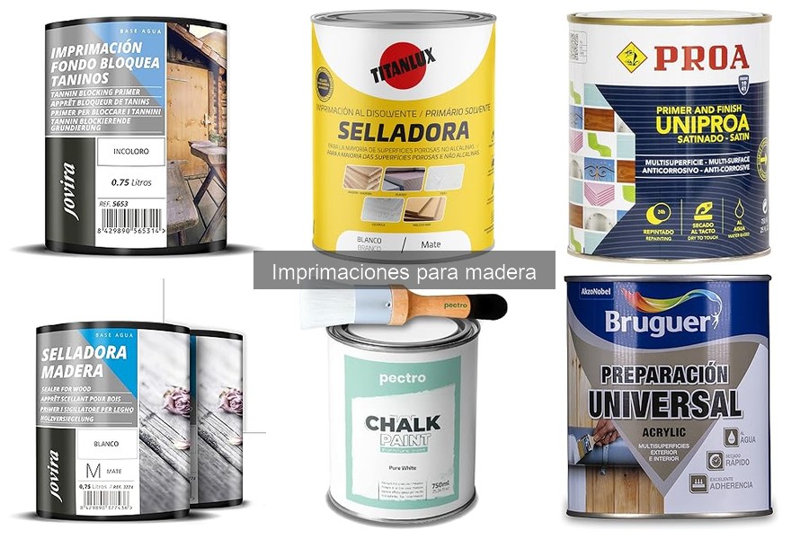 Tipos de imprimaciones para madera y sus usos esenciales