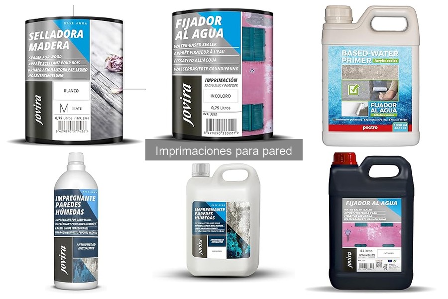 Tipos de imprimaciones para pared: características y usos