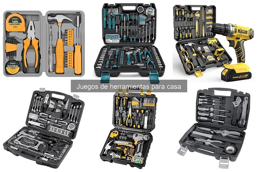 Tipos de juegos de herramientas para casa: guía completa