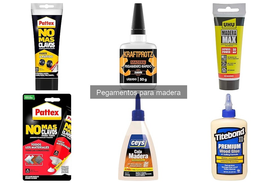 Tipos de pegamentos para madera: ¿Cuál elegir?