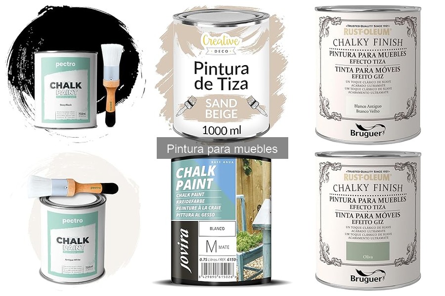 Tipos de pintura ideales para muebles: guía completa