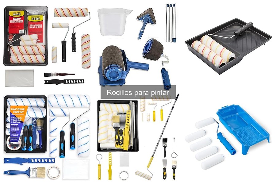 Tipos de rodillos para pintar: usos y aplicaciones esenciales