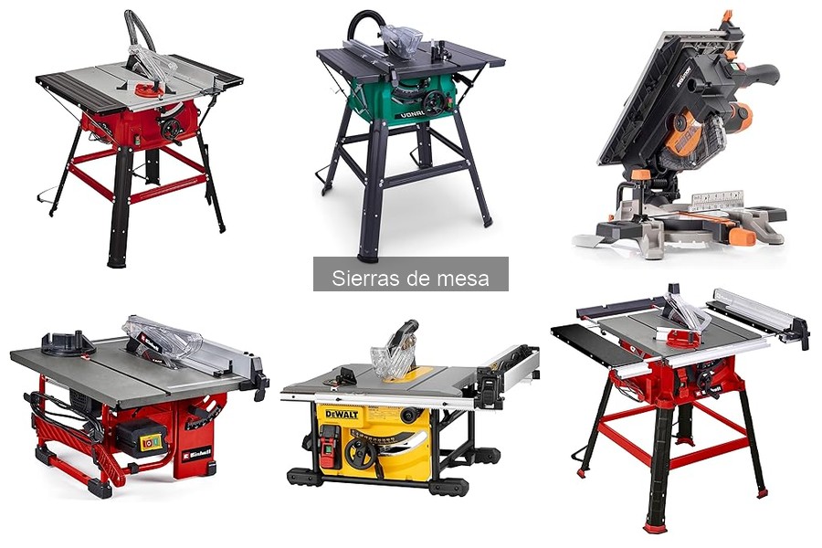 Tipos de sierras de mesa y sus usos en bricolaje ligero