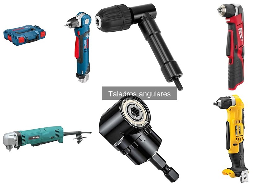 Tipos de taladros angulares: manuales y eléctricos