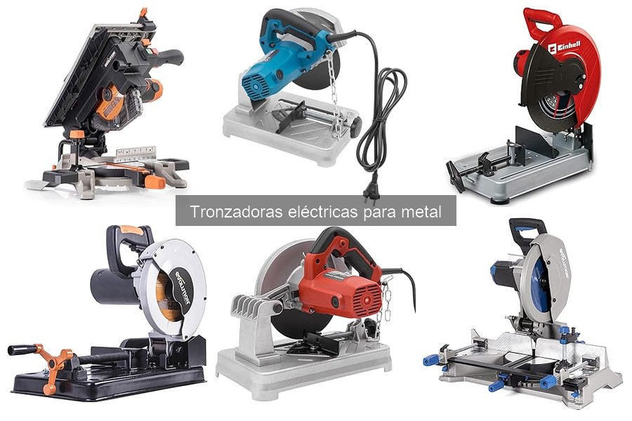 Tipos de tronzadoras eléctricas para metal: características y usos