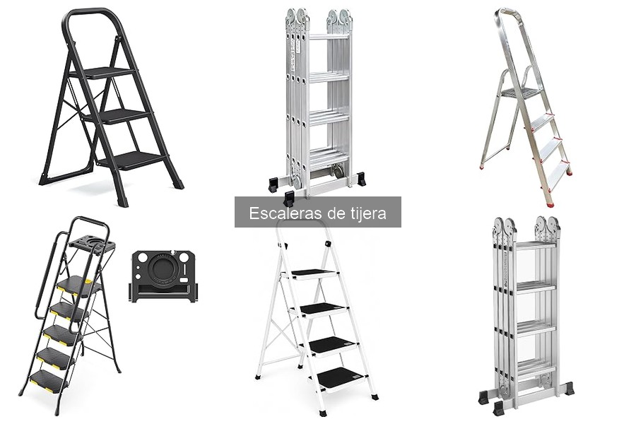 Todo sobre las escaleras de tijera: características y usos