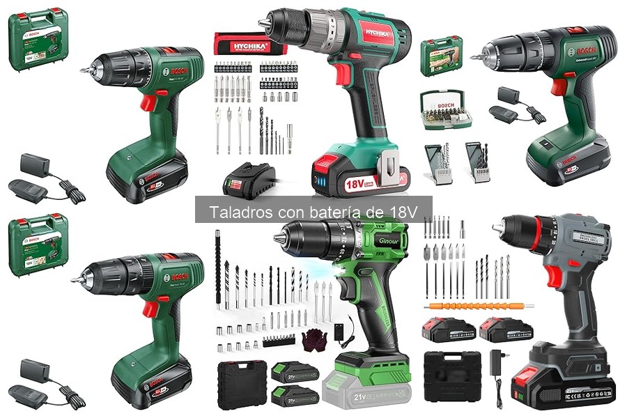 Trabajos que puedes hacer con un taladro de 18V