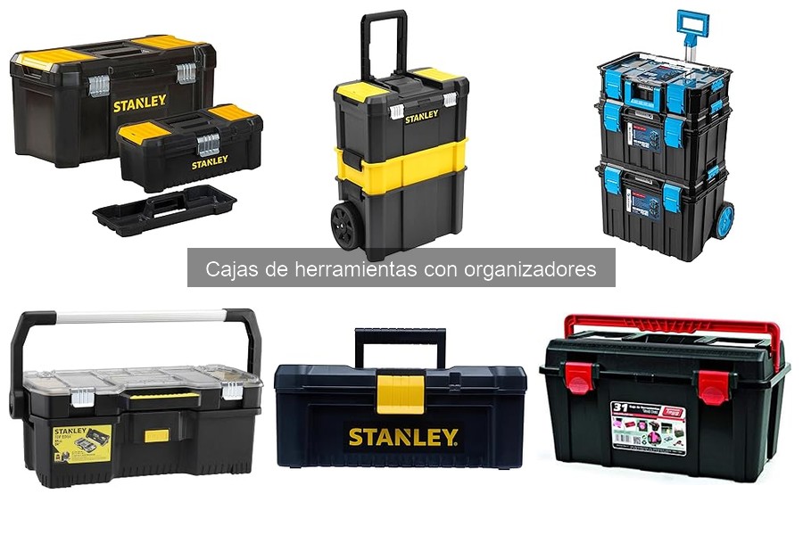 Uso Eficaz de Cajas de Herramientas con Organizadores