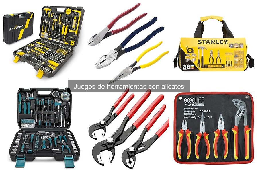 Ventajas de elegir un juego de herramientas con alicates