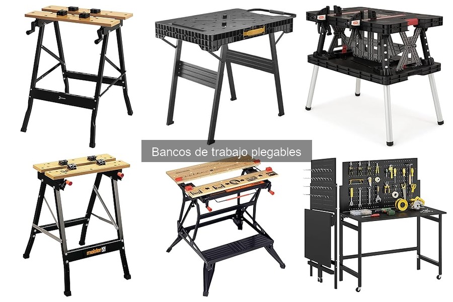 Ventajas de Usar Bancos de Trabajo Plegables en Bricolaje