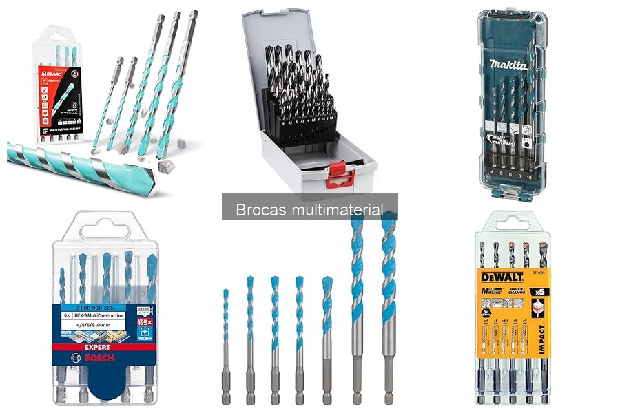 Ventajas de usar brocas multimaterial en bricolaje
