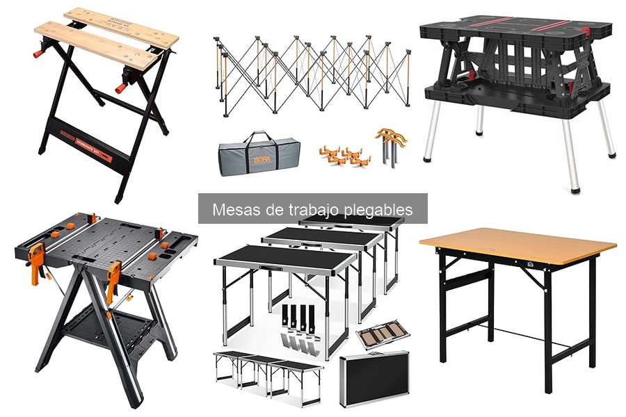 Ventajas de usar mesas de trabajo plegables para bricolaje